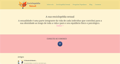 Desktop Screenshot of enciclopediasexual.com