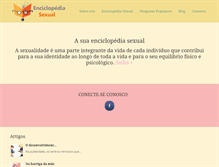 Tablet Screenshot of enciclopediasexual.com